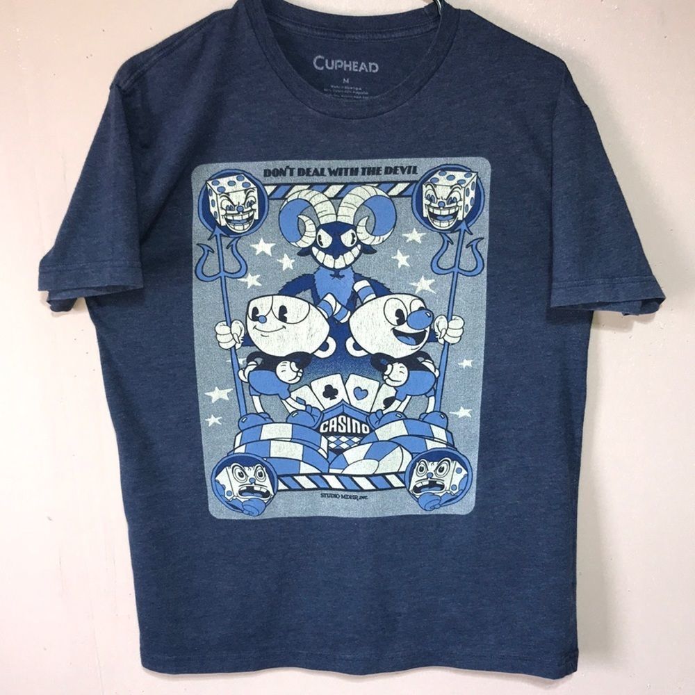 Funko Cuphead “Don’t Deal With the Devil” unisex t-shirt size medium